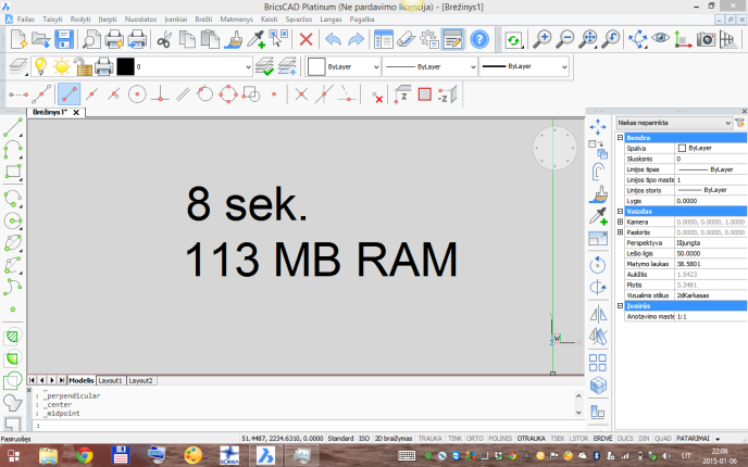 BricsCAD v15 w17cm